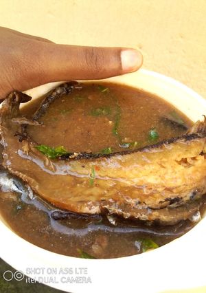 A picture of Panla White Soup(Ofe Nsala).