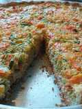 🍜 Tarta de vegetales🍜, sin queso, sin crema doble