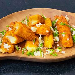 A picture of Spicy Mozzarella Stick.