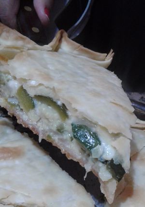 Una foto de Tarta de zapallito