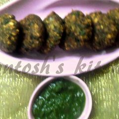 A picture of #simplytada....methi moong dal fritters..#winter#simplyTadks.