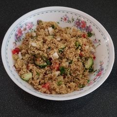 A picture of Spicy couscous salad.