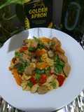 Fusilli Chicken Garlic Mushroom