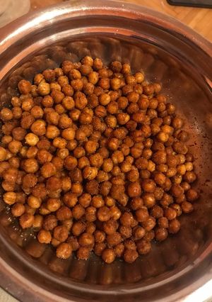 Csicseriborsó snack recept fotója
