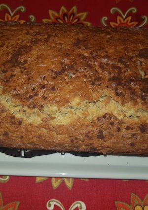 Una foto de Budín de manzana, granola y jengibre...🍎