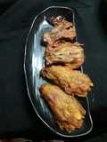 Potoler pakora coded in flour