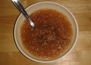 Update, Prepare Recipe Ground chicken sotanghon soup Home Style