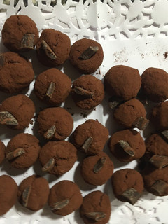 Una foto de Bolitas de chocolate
