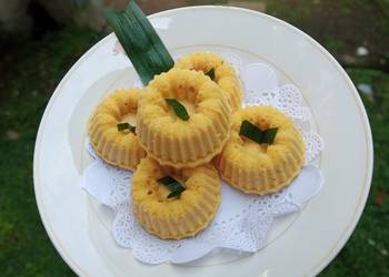 Masakan Populer Putu Ayu jagung manis (tanpa parutan kelapa) Nikmat Lezat