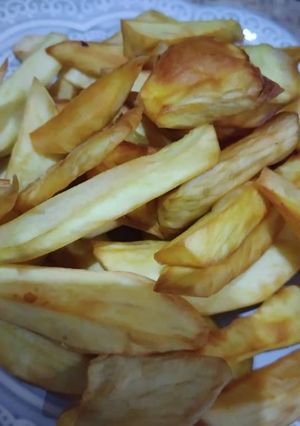 A picture of Crispy sweet potato 😍.