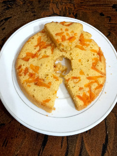 A picture of Carrot cake 🥕 🥕 🧀🧀.