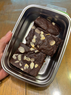 健康巧克力燕麥蛋糕 的食譜成品照片