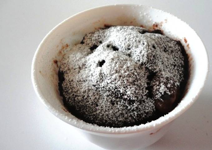 Step-by-Step Guide to Prepare Super Quick Homemade The 5min Chocolate Mug Cake - Microwave recipe