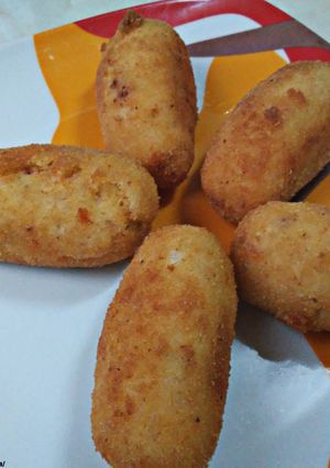 Una foto de Croquetas de cocido cremosas
