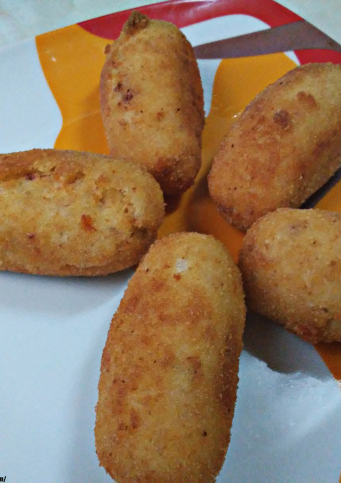 Una foto de Croquetas de cocido cremosas