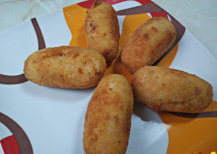 Croquetas de cocido cremosas