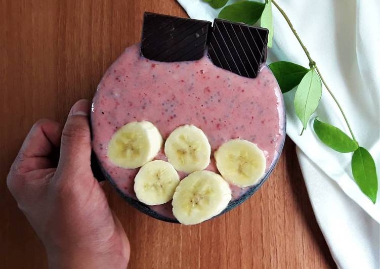 Smoothie de Fresa y plátano
