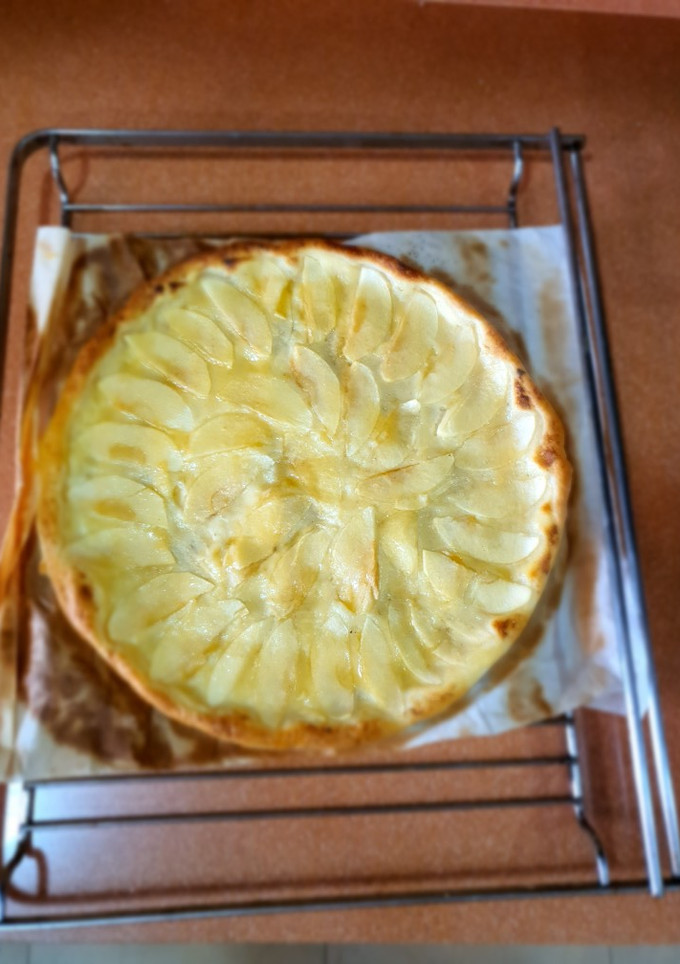 Una foto de Tarta de manzana