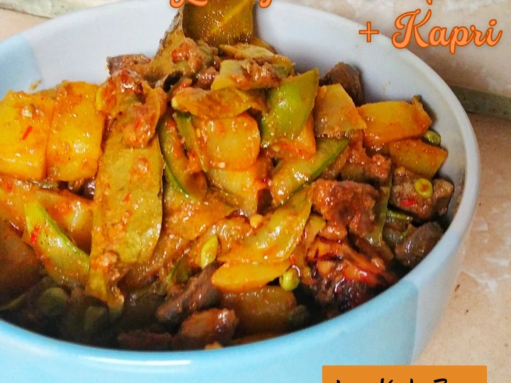 Langkah Mudah untuk Membikin Resep  13a. Sambel Goreng Ati Ampela + Kapri yang Sempurna, Enak Banget