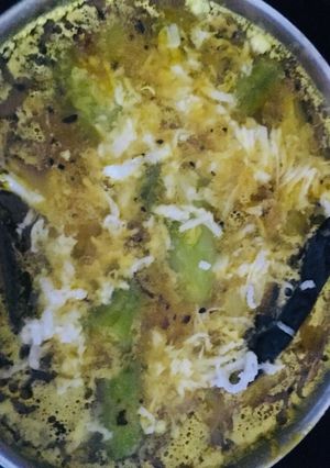 A picture of Ridged gourd coconut poppy seeds roast.