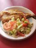 Pescada frita