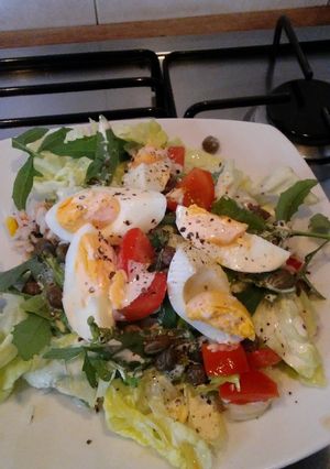 Una foto de Ensalada de atún