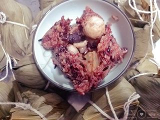 紅麴雜糧粽(北部粽)