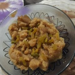 Suji or wheat flour mix tasty Halwa A picture of Suji or wheat flour mix tasty Halwa.