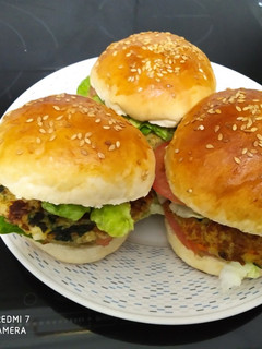 Una foto de Hamburguesas de quinoa