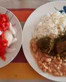 Seco de carne y frejoles