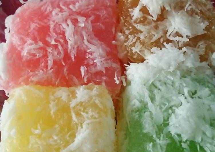 Resep Getuk warna warni Anti Gagal