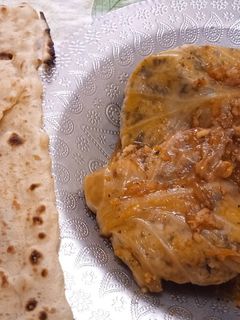 عکسی از دستور دلمه برگ کلم