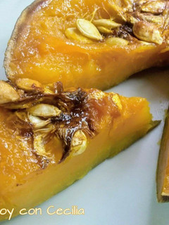 Una foto de Calabaza asada al horno