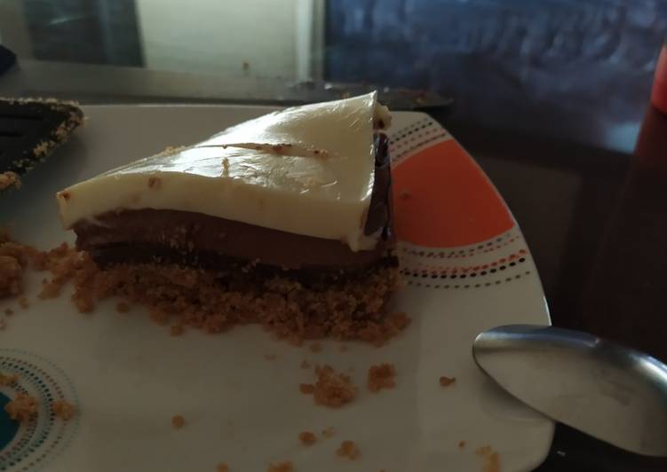 Tarta de 3 chocolates