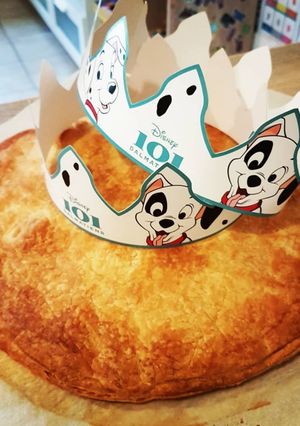 Une photo de Galette des rois vegan