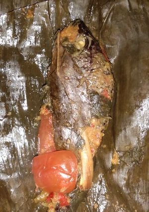 Foto resep Pepes ikan mas kemangi