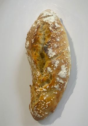 Une photo de Baguettes sans pétrissage rapide