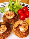 Falafel - Chả Đậu Gà & Tôm Áp Chảo