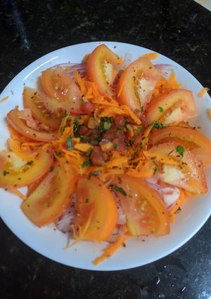 Una foto de Ensalada de Zanahoria, que te sacará del paso
