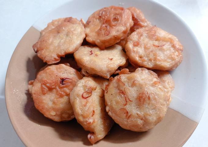 Tempe Goreng Tepung Bulat