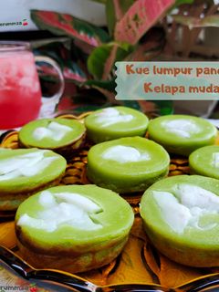 Foto resep #KUE LUMPUR PANDAN KELAPA MUDA