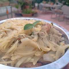 Tonno con cipolla in agrodolce-レシピのメイン写真