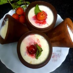 Matka kulfi A picture of Matka kulfi.