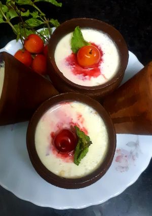 A picture of Matka kulfi.