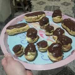Una foto de Profiteroles