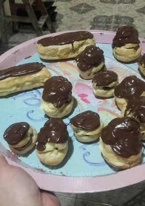 Una foto de Profiteroles