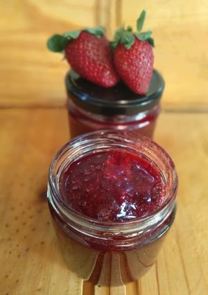 Una foto de Mermelada de fresas