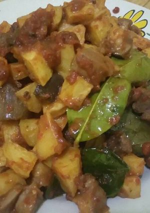 Foto resep Sambal goreng kentang hati ampela simpel