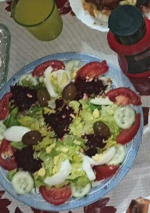 صورة لوصفة سلاطة