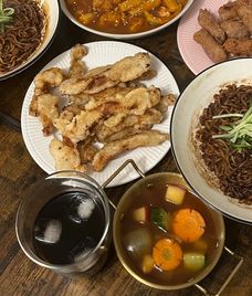 thịt lợn chiên gừng